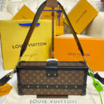Louis Vuitton Petite Malle East West Brown